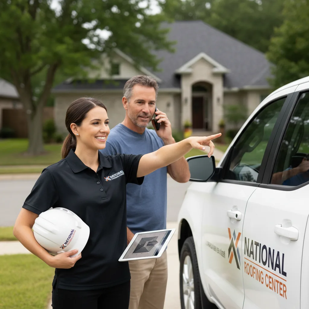 National Roofing Center customer support in Effort