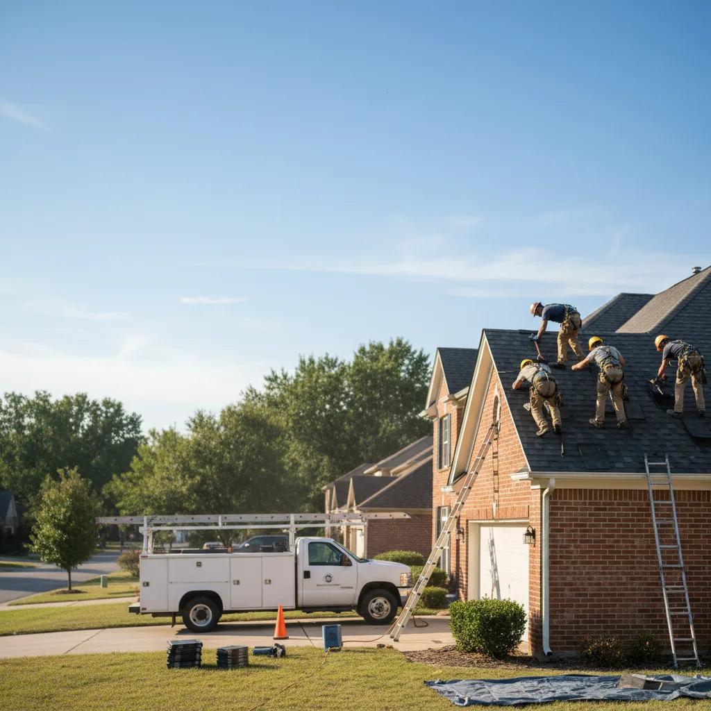Roof Repair in Effort